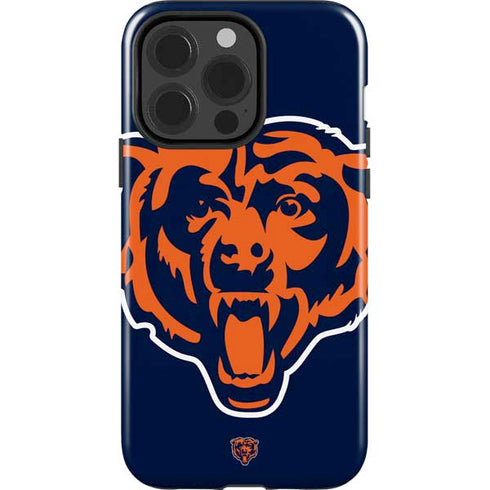NFL Chicago Bears Large Logo iPhone 15 Pro Impact Case